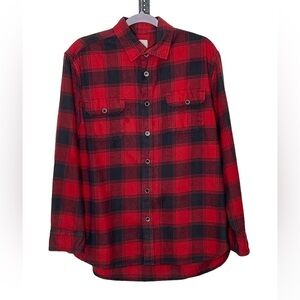 Jachs Checkered Flannel Shirt Sz Large